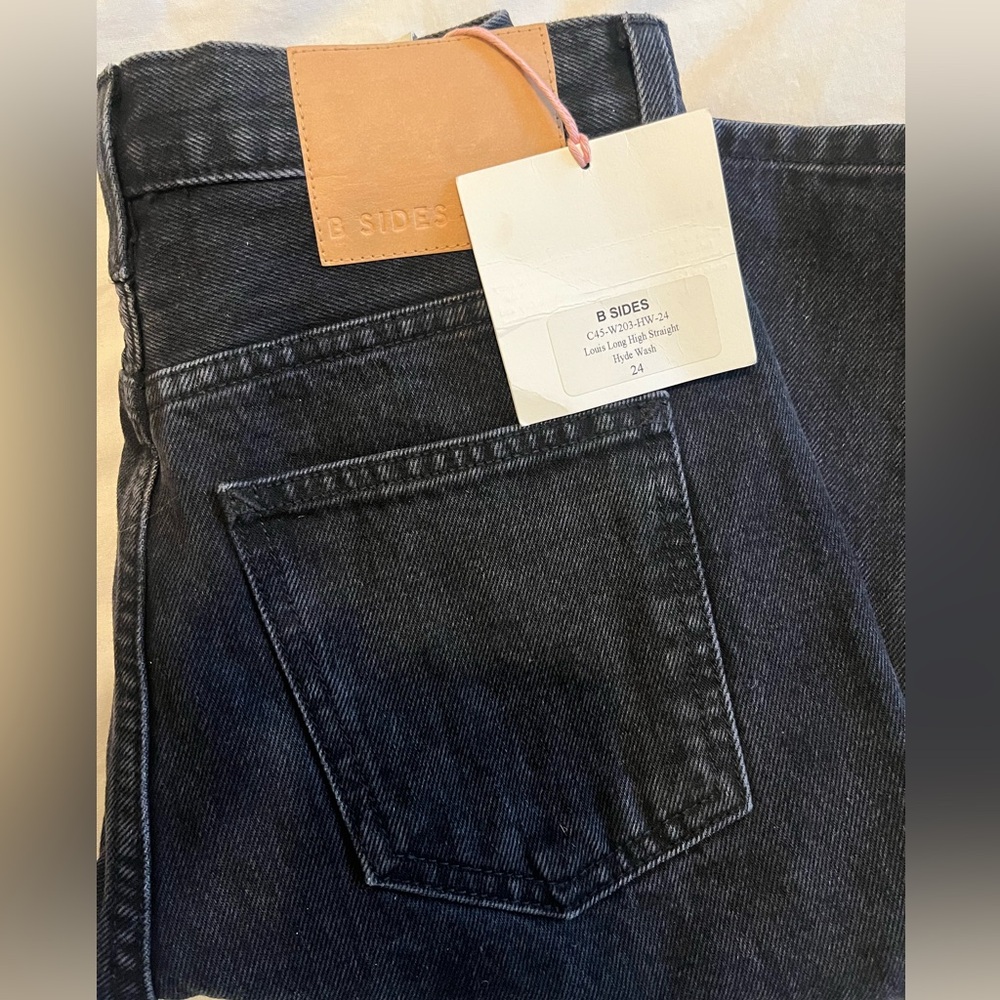 B Sides Jeans Louis Long High Straight Jeans